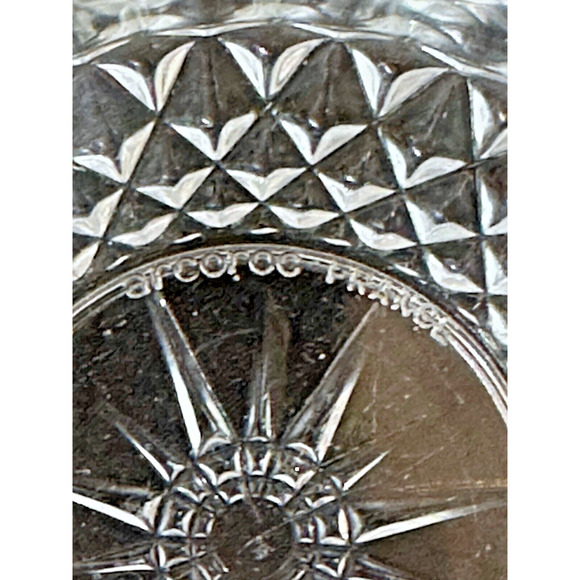 Arcoroc Starburst Crystal Vintage Bowls France-Set of 2! - Picture 7 of 7